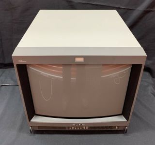 Sony PVM - 20M4U HR Trinitron Color CRT Vintage Professional/Gaming Monitor 5