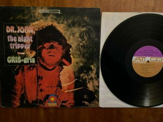 1968 Bayou Funk Lp - Dr.  John,  The Night Tripper - Gris - Gris Atco 33 - 234 Vg,  /ex