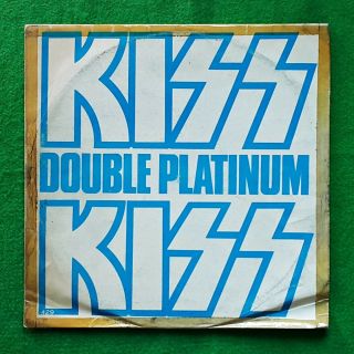 Big Chance Kiss - Double Platinum 2 Lps,  Unique Korea Vinyl Lp Blue Cover Vg -