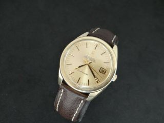 Vintage Omega Seamaster Chronometer Gold & Steel Automatic Cal 564 Quick Date