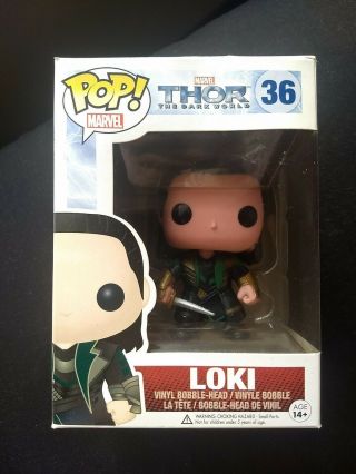 ❤️funko Pop Loki Marvel Thor The Dark World 36 (box) ❤️