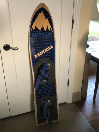 Burton Vintage Snowboard - Backhill Rare