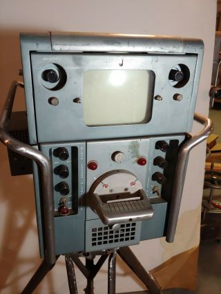 Vintage Studio Broadcast Television Video Camera GE Image Orthicon Head tripod 5