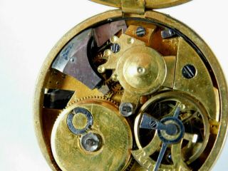 Rare Antique Virgule ? Alarm ? Repeater ? Pocket Watch By Gregson A Paris