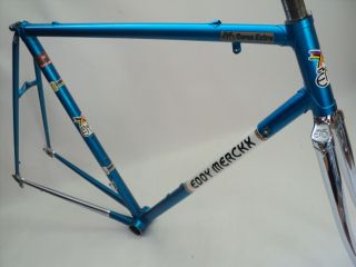 Vintage 80s Eddy Merckx Corsa Extra Slx Frame Set Rahmen Exc