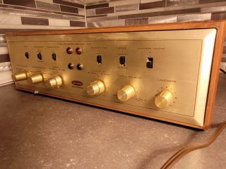 Rare Vintage HH Scott Type 130 Stereomaster Tube Pre - amplifier 2