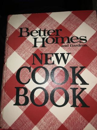 Vintage Better Homes And Gardens Cook Book 1976 Ringed Binder Hardcover