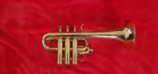 Vintage G Leblanc Paris Model 797 Bb Piccolo Trumpet