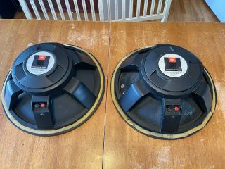 Vintage Jbl 2245h 18 " Speaker Matched Pair Woofer Perfect Cone & Surround