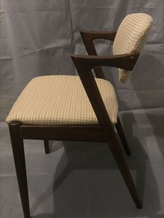 1967 Vintage Kai Kristansen Dining Chairs 8 Available Rosewood 42