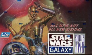 Star Wars Galaxy Series Two Card Box 36 Packs Topps 1994