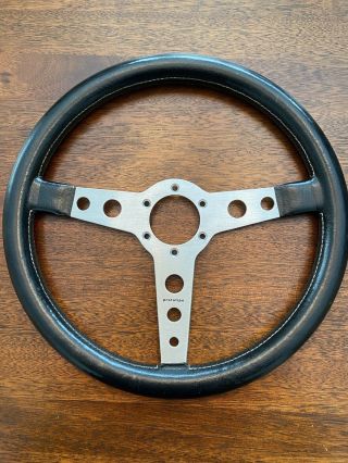Vintage Momo Prototipo 370mm Leather Steering Wheel