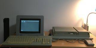Atari Mega STe Vintage Personal Computer w/Atari Keyboard,  Cable & Mouse 2