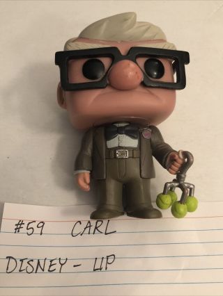 Funko Pop Disney Series 5 Carl From Up Vinyl Figure 59 Loose Out Of Box