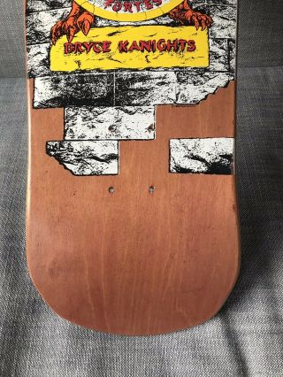 Vintage NOS 1986 Schmitt Stix Bryce Kanights Skateboard Deck Madrid Natas Lucero 4