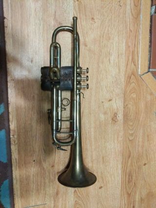 Vintage Vincent Bach Stradivarius Trumpet York 67 Needs Repairs No Case