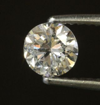 GIA certified.  53ct SI2 F loose brilliant round Natural diamond estate vintage 5