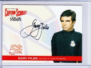 Captain Scarlet 50 Years Autograph Trading Card Selection - Unstoppable Cards