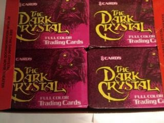 1982 Dark Crystal Jim Hensen Movie Card Wax Box 36 Packs Donruss
