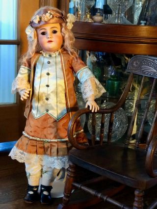 32 " Simon & Halbig Doll Antique Handwerck German Bisque Doll