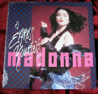Madonna Express Yourself 12 " Single Still Like A Prayer 1989 Vinyl