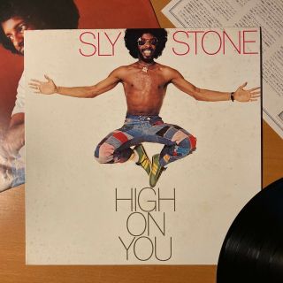 Sly Stone High On You Epic Ecpo 71 Japan Vinyl Lp Exvg,