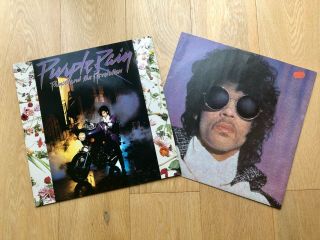 Prince Purple Rain 1984 Vinyl Lp - First Pressing & When Doves Cry 12 "