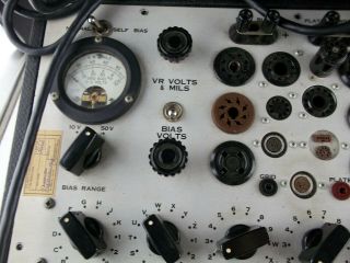 Vintage Hickok 539C Mutual Conductance Tube Tester, 4