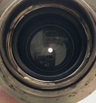 VINTAGE LEITZ HECTOR 50MM F: 2.  5 Screw mount Lens,  Nickel 3