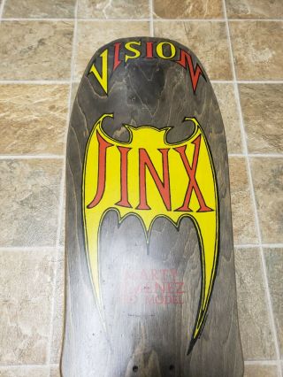 look Awesome vintage vision jinx big bat powell sims1980’s Skateboard 4