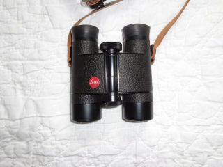 Vintage Leitz Binoculars Trinovid Leica 8x32 B 130m/1000m w/ Carrying Case - 2