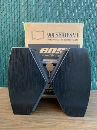 Vintage Bose 901 series VI Speakers,  boxes Great 6