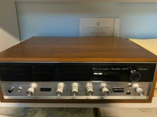 Vintage Sansui Stereo Tuner Amplifier Solid State 5000x Receiver " Supernice "