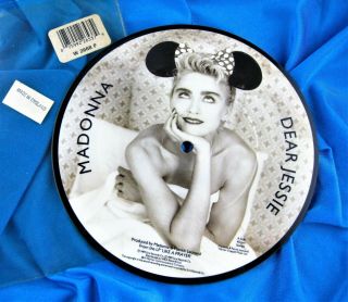 Madonna Dear Jessie Uk Picture Disc 7  Vinyl Record Limited 1990 Like A Prayer