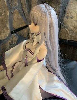 VOLKS Dollfie Dream Emilia Re:Zero Kara Hajimeru Isekai Seikatsu Japan 3