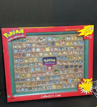 Hasbro Pokemon Collectors Case 151 Figures Very Rare Item