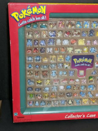 Hasbro Pokemon Collectors Case 151 Figures VERY RARE ITEM 3