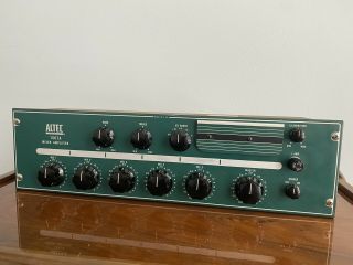 Vintage Altec 1567a Mixer Amplifier Vintage 5x Microphone Preamp Tube Eq Mic Pre