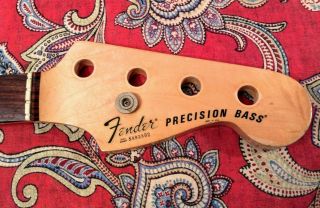 Vintage 1978 S/n Fender Precision Bass Rosewood Neck