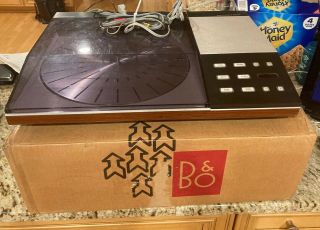 Vintage Bang & Olufsen B&o Beogram 8002 Turntable W/ Mmc1 Stylus - Great