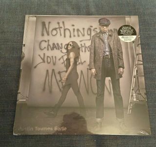Rare Justin Townes Earle Nothings Gonna Change Vinyl Record