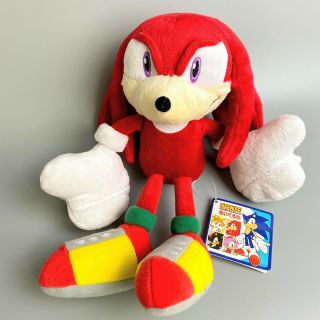 Rare 2012 Sanei M Sonic Knuckles 10 " Plush Doll Sonic The Hedgehog Limited Japan