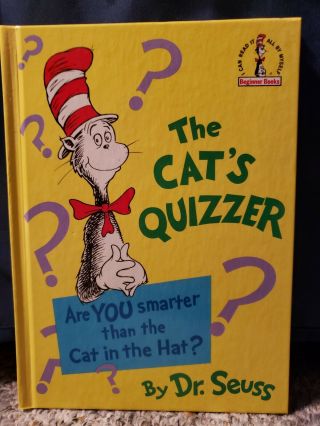 Dr Suess Book The Cat’s Quizzer Are You Smarter Than The Cat In The Hat? Banned