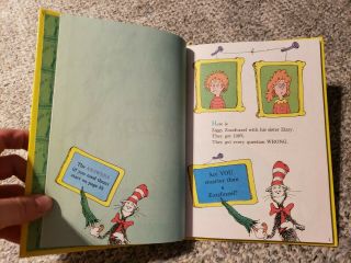 Dr Suess Book The Cat’s Quizzer Are You Smarter Than The Cat In The Hat? BANNED 3