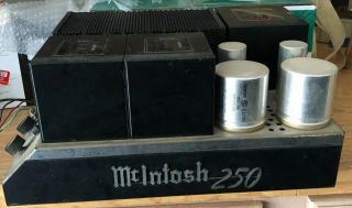 Classic Vintage Mcintosh 250 Amplifier In Outstanding Owner