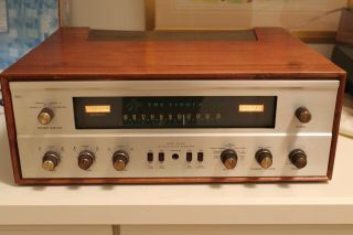 Fisher 500c Vintage Stereo Tube Receiver - With Wood Cabinet
