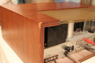 FISHER 500c Vintage Stereo Tube Receiver - With Wood Cabinet 5
