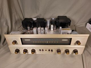 Vintage Fisher 500c Am / Fm Stereo Tube Receiver / Amplifier & Restored