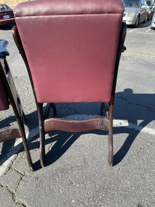 Vintage Spectator Leather Reclining Chairs 6