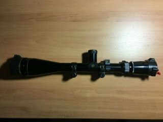 Vintage Leupold Vari - X Iii 6.  5 X 20 Mm Rifle Scope Gloss Finish 40mm Lens